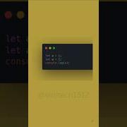 Guess The Output 46 Let A 1 Let A 2 Let Redeclaration Error Or Output Shorts Javascript