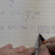 Simplifying And Evaluating Expressions Review Solutions