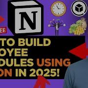 How To Build Employee Schedules Using Notion In 2025