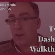 Twitter Dashboard Walkthrough
