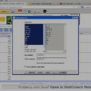 StatCrunch Tutorial Descriptive Statistics
