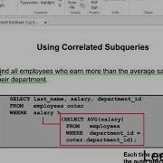SQL 11g Tutorial In Bangla 68 Solving Problems With Correlated Subqueries