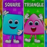 Learn Shapes Circle Square Triangle Rectangle More Educational Videos For Toddlers Babies