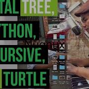 Fractal Tree On Python With Turtle Module And Recursive Function