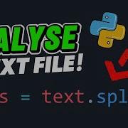 Lesson 9 Python Text File Analysis Word Count Sentence Count More