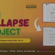 Building An FAQ Collapse With HTML CSS And JavaScript Day 12 Of 100 Days Of Code Challenge