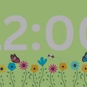 Spring Day 12 Minute Timer Classroom Timer Flower Timer Spring Countdown