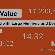 Numbers Place Value