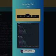 Animated Nav Bar In Html Css Javascript