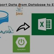 Master Function For Export Data From Database Into Excel File In Spring Boot REST API