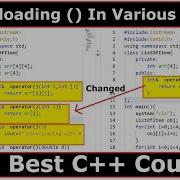 C Tutorial Overloading Parentheses Operator With One And Multiple Argument Part 69