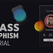 Flutter Glass Morphism Glass Effect