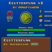 Geometry Dash Clutterfunk V2 100 By Neptune