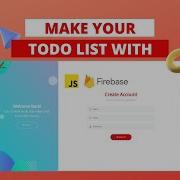 ToDo App Using JavaScript With Firebase Realtime Database