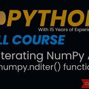 Iterating NumPy Array Nditer Function In Numpy Array Python NumPy