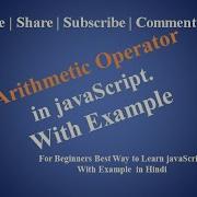 JavaScript Tutorial For Beginners 2 Arithmetic Operator In JavaScript