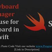 IQKeyboardManager In Swift Third Party Keyboard POD Xcode IOS