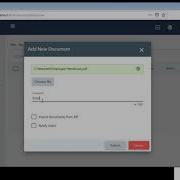 Adding Document To Document Management System DMS Doccept
