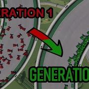 ИИ учится водить в Trackmania