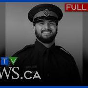 Погибший офицер ОПП начинает свой последний путь домой CTV News Northern Ontario 23 30 10 июн