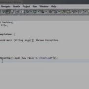 Java How To Open PDF File From Hard Disk