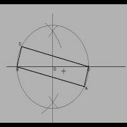 Construction Of A Rectangle Given The Diagonal Engineering Drawing