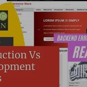 React Js Tutorial 18 Production Vs Development Errors For Ecommerce Site Backend Error Handling