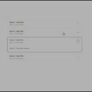 Animated Accordion