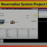 Airline Reservation System Project In JAVA With Source Code