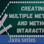 MULTIPLE METHOD CREATION AND METHODS CALLING IN JAVA