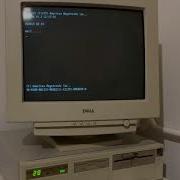 Startup Of An Old 386 Computer Running Windows 3 11