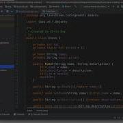 Java Coding Events 2 6 Model Binding