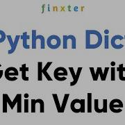 How To Get The Key With Minimum Value In A Python Dictionary