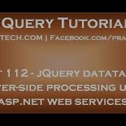 JQuery Datatables Server Side Processing Using Asp Net Web Services