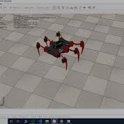Hexapod Robot Simulator Walking Interface With Python