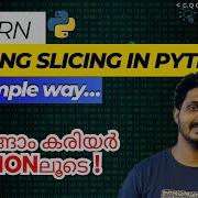 EP 09 String In Python String Slicing Python Malayalam For Beginners Malayalam Python Coding
