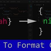 VSCode How To Format Code VS Code Format JSON Visual Studio Code