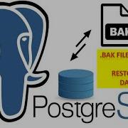 How To Restore Load PostgreSQL Database From BAK Backup File Using Command Prompt CMD PostgreSQL
