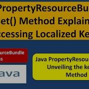Java PropertyResourceBundle KeySet Method Explained Accessing Localized Keys