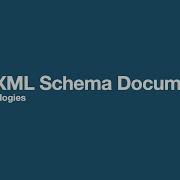 W3C XML Schema XSD