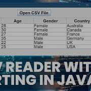 Java Read Csv File Clear All Rows And Columns In A JTable Sort The Table Based On Different Column