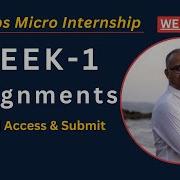 Week 1 Assignment Submission Guide How To Access Submit DevOps Micro Internship
