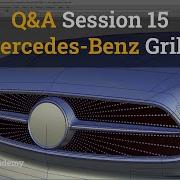 Autodesk Alias Tutorials I Q A 15 Mercedes Benz Grille