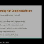 Java 8 Session 8 Part 2 CompletableFuture Non Blocking API