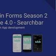 Xamarin Tutorial Season 2 Episode 4 Searchbar