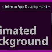 Animated Background Android Studio