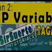 What Is PHP Variable TAGALOG