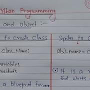 Python Classes And Objects Learn Coding