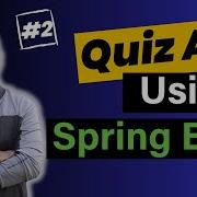 Quiz App Using Spring Boot 2 Microservices Tutorial