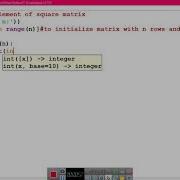 GE8161 Problem Solving And Python Programming Laboratory 26 Sum Of Diagonal Element In A Matrix